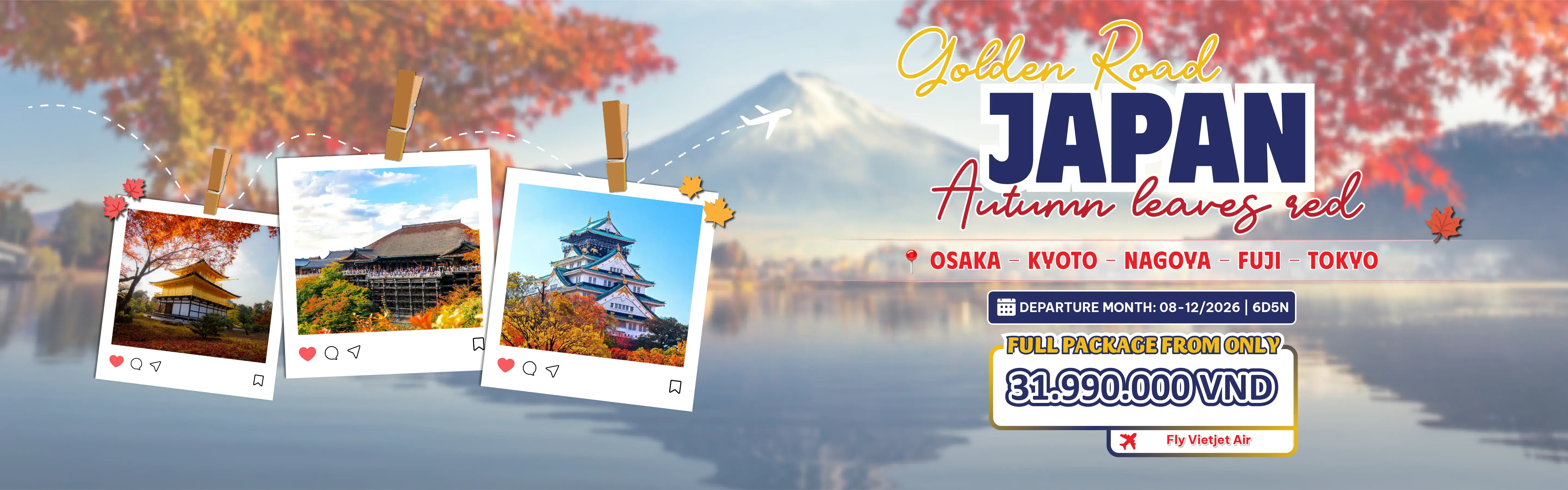 Autumn tour of Japan
