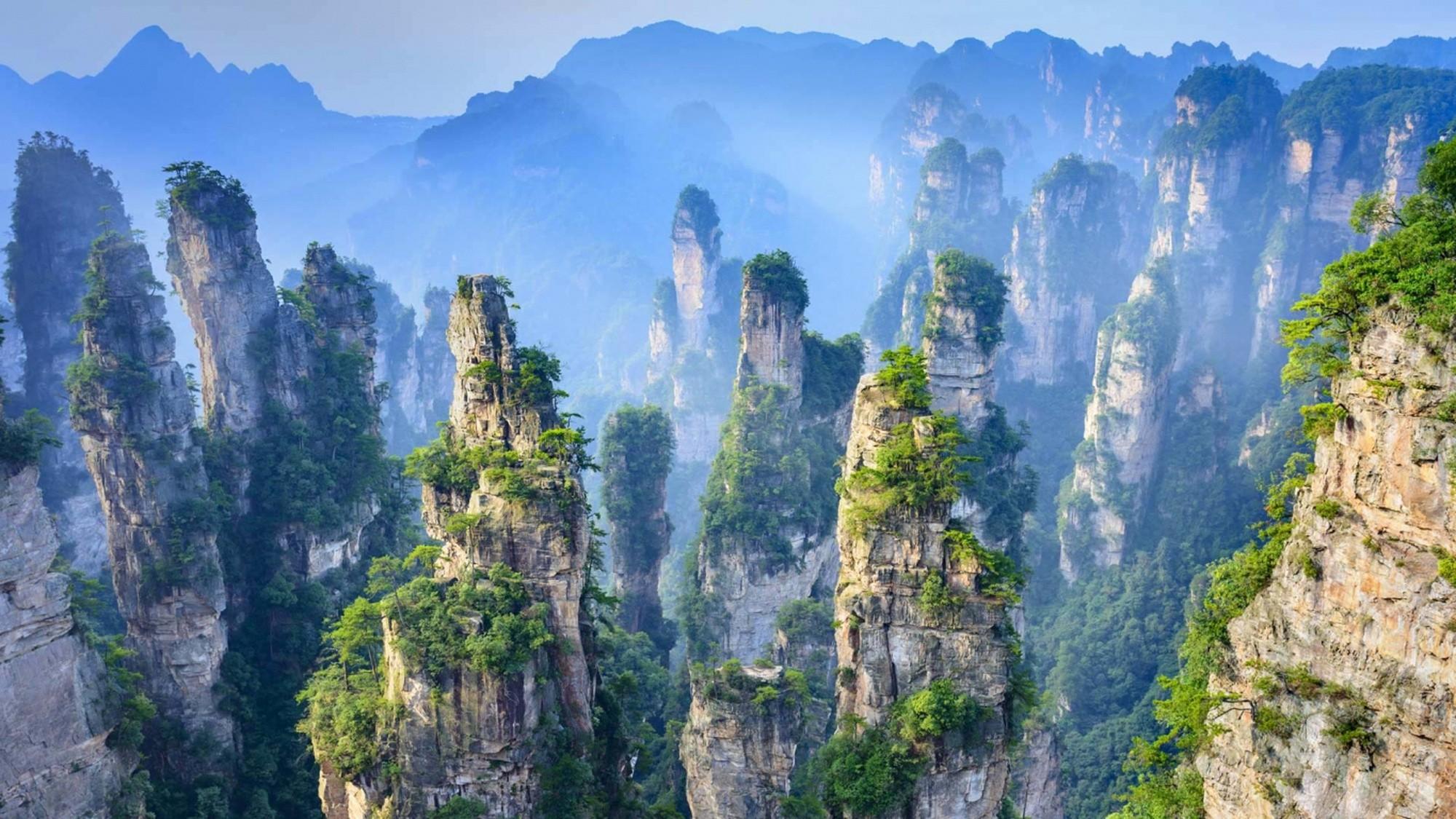Trung Quốc: Trương Gia Giới - Thiên Môn Sơn - Phượng Hoàng Cổ Trấn - Vườn Gấu Trúc