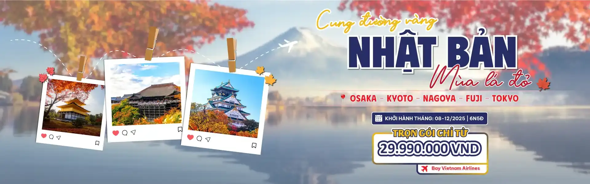 Nhật Bản mùa thu, Fresh Travel 