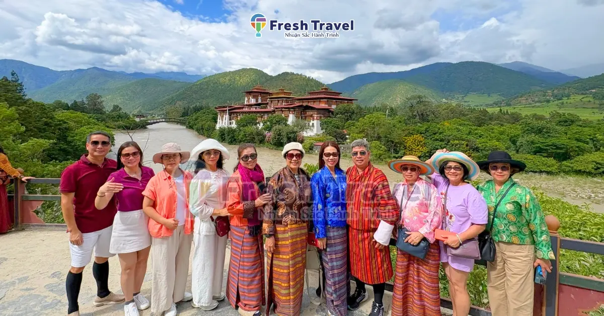 Đoàn Bhutan - [02/09/2026] - Tour khách đoàn Fresh Travel