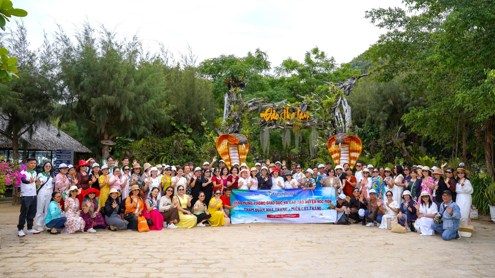 Đoàn Phòng Giáo Dục Hóc Môn - Tham quan Nha Trang 3N2Đ - [12-14/06/2025] - Tour khách đoàn Fresh Travel