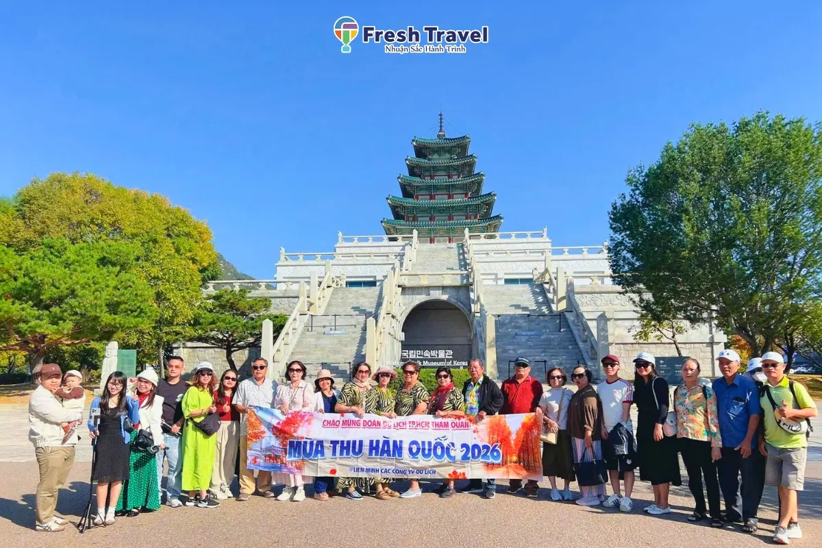 Đoàn Hàn Quốc  - [09/10/2026] - Tour khách đoàn Fresh Travel