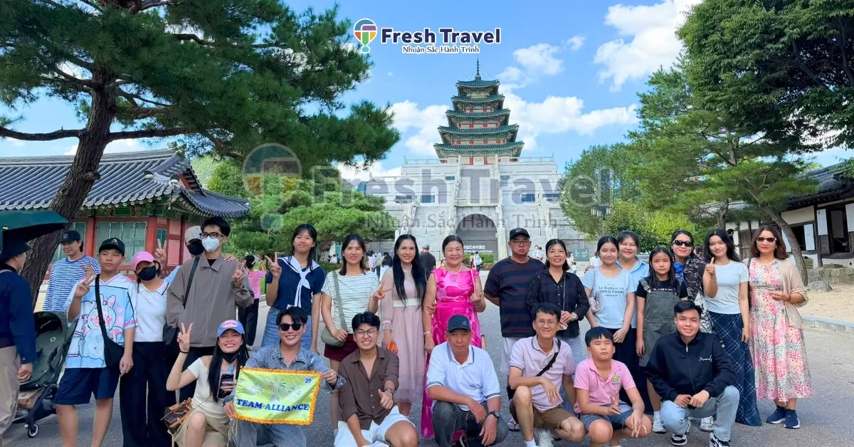Đoàn Hàn Quốc - [21/08/2026] - Tour khách đoàn Fresh Travel