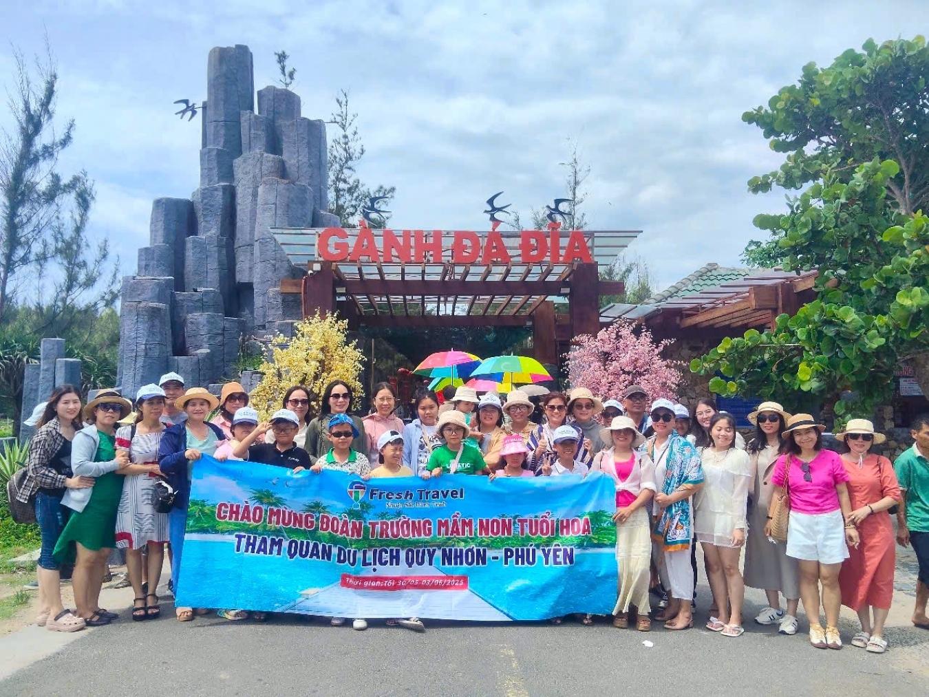 Đoàn Trường mầm non Tuổi Hoa - Du lịch Phú Yên 4N3Đ - [30/05-03/06/2025] - Tour khách đoàn Fresh Travel