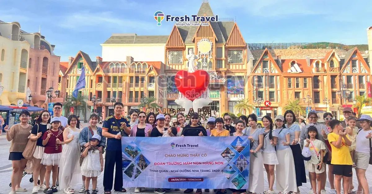 Đoàn Nha Trang - [09/06/2026] - Tour khách đoàn Fresh Travel