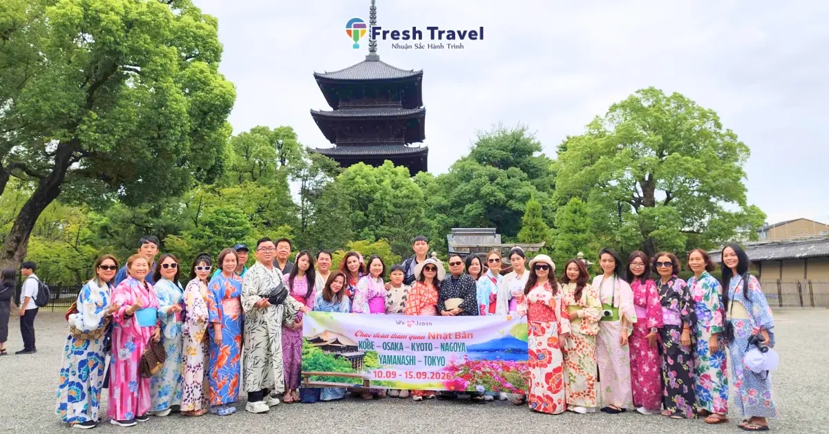 Đoàn Nhật Bản  - [10/09/2026] - Tour khách đoàn Fresh Travel