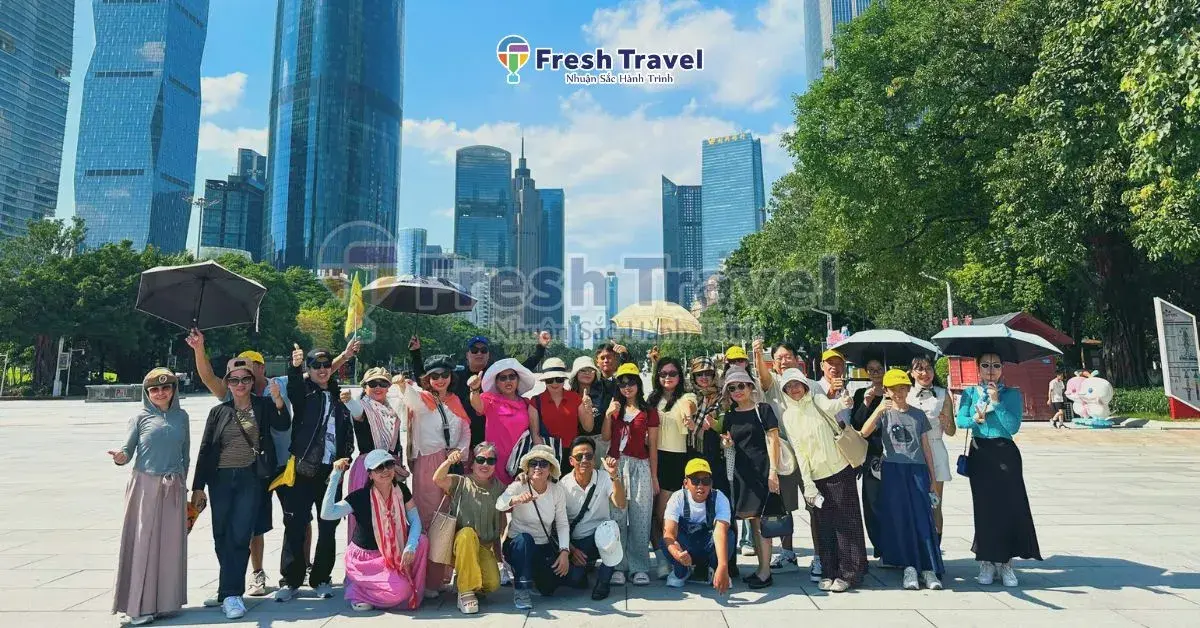 Đoàn Quảng Châu - [11/08/2026] - Tour khách đoàn Fresh Travel