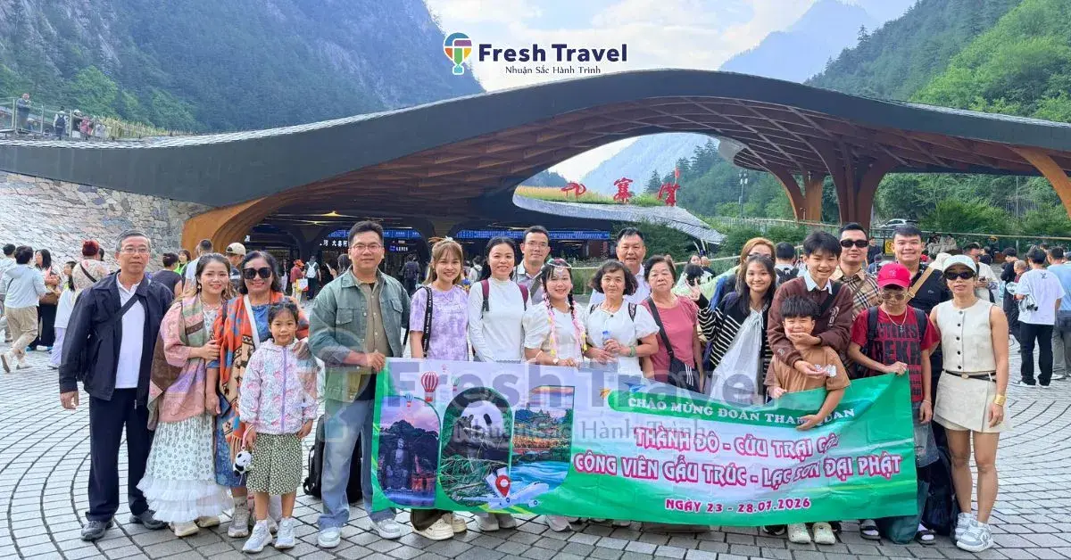 Đoàn Trung Quốc - [23/07/2026] - Tour khách đoàn Fresh Travel